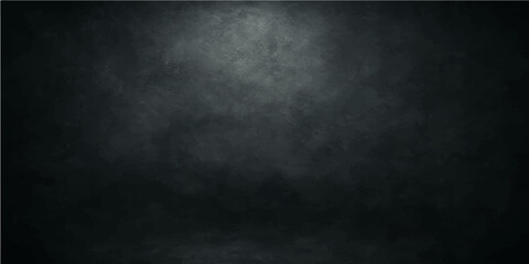 Dark blue grunge wall texture background with a vintage rough concrete surface and blank space for design