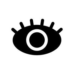 目のアイコンイラスト