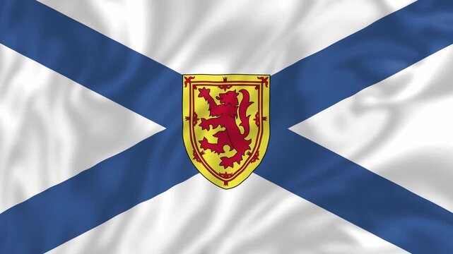 Flag of Nova Scotia, Country Flag Video, Country and Geography Flag, Learn About World Flag, with the actual country, national flag, world flag, learning for Kids