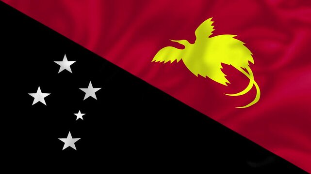 Flag of Papua New Guinea, Country Flag Video, Country and Geography Flag, Learn About World Flag, with the actual country, national flag, world flag, learning for Kids