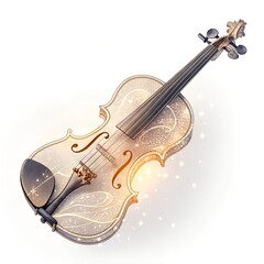 Obraz premium violin and bow