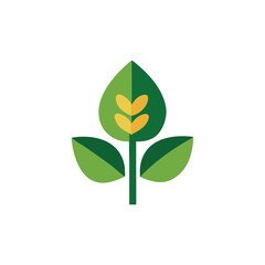 agriculture and eco-friendly themed vector logos.