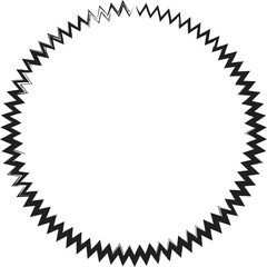 Brush star shape. Geometric design