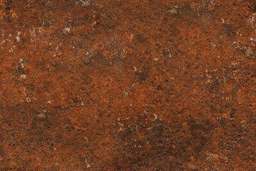 Rusted metal surface texture