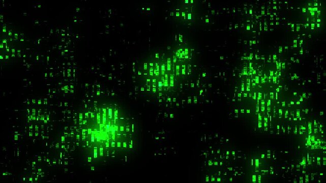 Abstract glitch background. Digital damage backdrop with noise effect. Error texture. Computer virus. Corrupted code. 3d rendering.