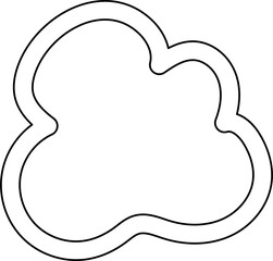 Speech bubbles set, talking, chat, dialog