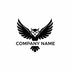 Obraz premium eagle with wings logo