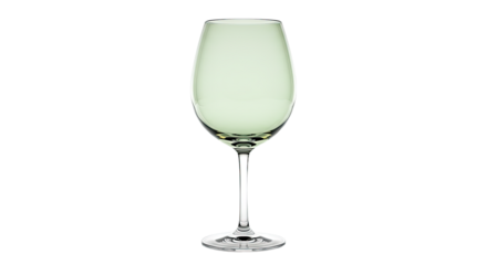 Pale Green Drink in Elegant Wine Glass.