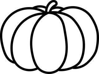 vector illustration of a pumpkin
