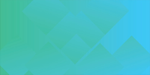 Minimalistic Abstract Background with Gradient Blue and Green Geometric Shapes eps10