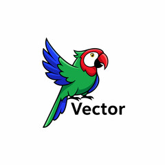 Parrot logo on a white background