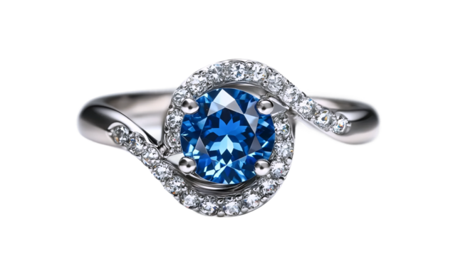 Eye Catching Sapphire Ring