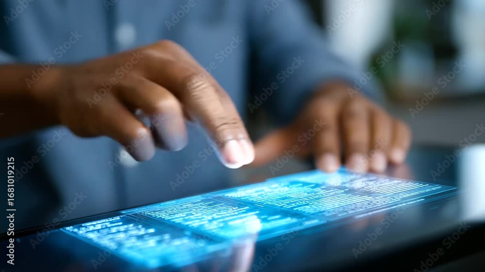 Poster team of professionals creates applications effortlessly with a low-code no-code development platform
