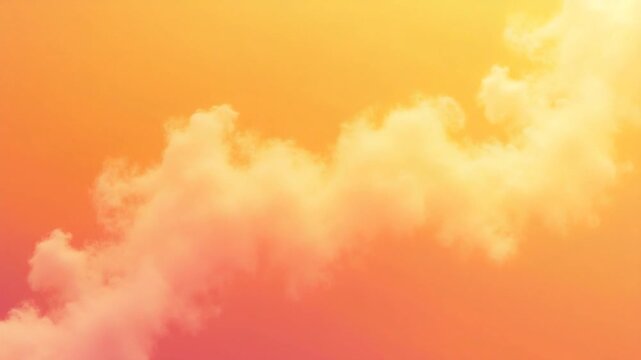 Yellow and purple wind. Design. A bright background with smoke that floats as if in the wind in the animation.