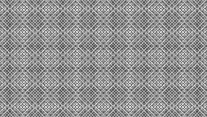 Seamless geometric pattern background, intricate floral design, monochrome decorative art