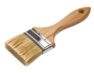 Classic Wooden Handle Pastry Brush for Kitchen Use PNG