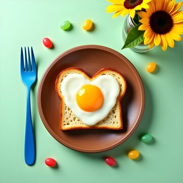 food, egg, breakfast, plat, fried, white, meal, eggs yolk, yellow, dessert, fok, healthy, cake, fruit, tble, dish, sweet, boiled, ooking, knife, bread, diet fried egg, isolated