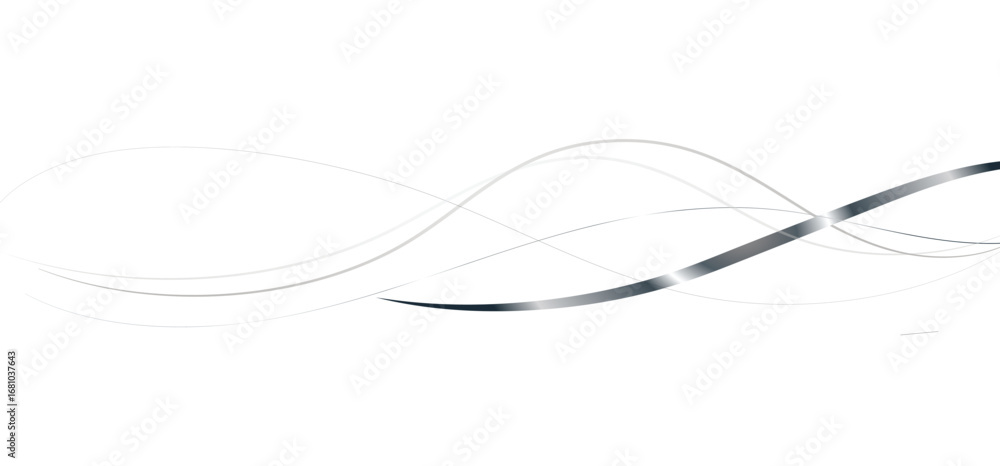 Poster this image features a dynamic abstract background with multiple intertwined, flowing wave lines in v