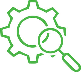 Search engine optimization icons,search engine line icon,web search icon sign vector,SEO Optimization Icon, transparent background glass over browser for online searching concept.