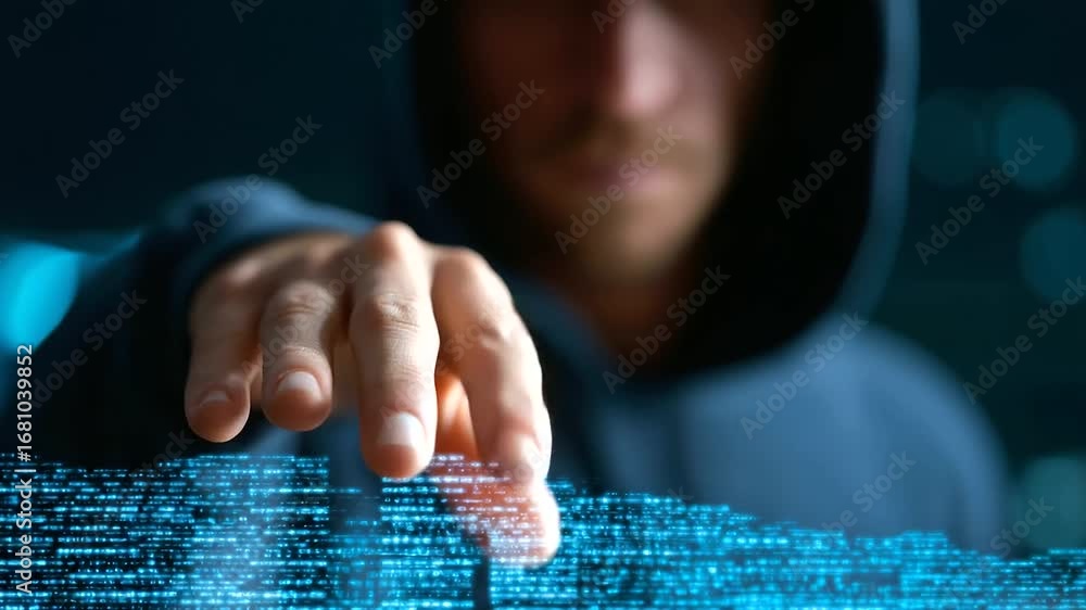 Poster team of professionals works on a dynamic demonstration of ethical hacking tools in a penetration tes