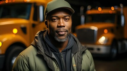 Driver showcases skills in truck driving event at local venue highlighting techniques and community engagement