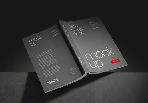 Softcover Book Mockup