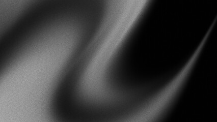 Rough surface of curved shaped stone or metal, with deep shadow effect on premium monochrome abstract background