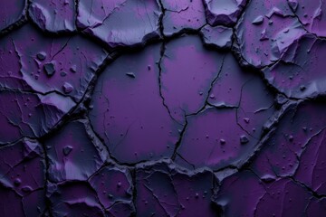 Obraz premium abstract texture of jagged shards layered over smoky purple mist, faint green highlights reflecting, rough surfaces creating spooky halloween mood.