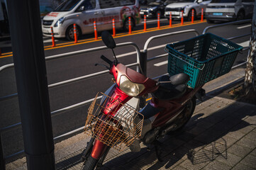 Obraz premium 오토바이