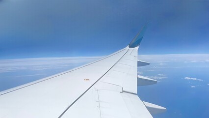 Fototapeta premium View from the plane window