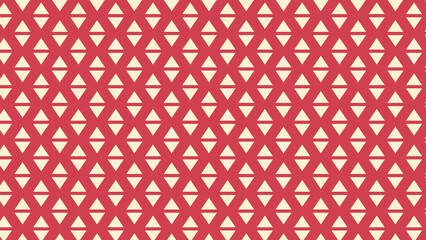 Triangular vector pattern multicoloured