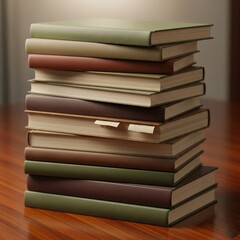 stack of books