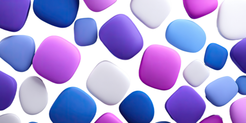 Colorful Rounded Cubes