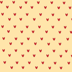 red hearts background