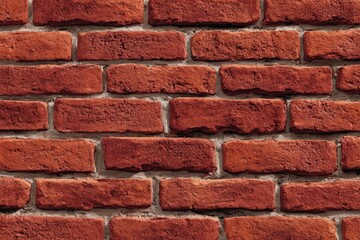 Red brick wall texture background Ideal for labels