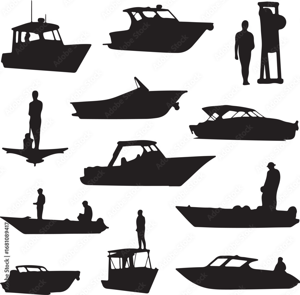 Poster flat design business icon set minimal line art icons collection modern user interface icon pack crea