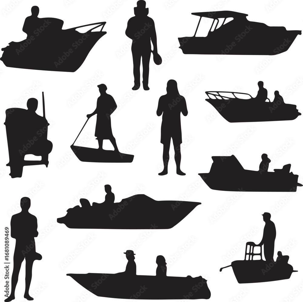 Poster flat design business icon set minimal line art icons collection modern user interface icon pack crea