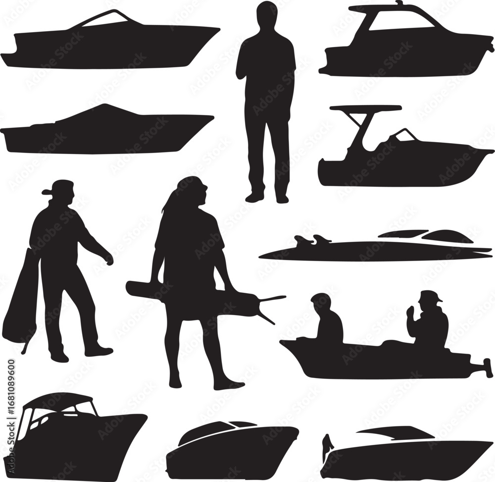 Poster flat design business icon set minimal line art icons collection modern user interface icon pack crea
