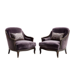 Naklejka premium black leather armchair