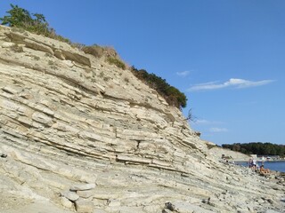 nature, sea, rocks, mountains, cape, summer