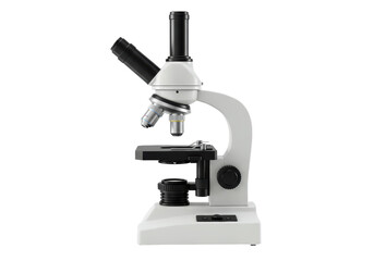 Isolated Scientific Instrument Examines Microscopic Specimens in the Laboratory for Research