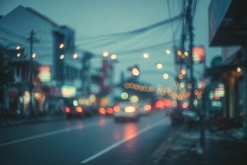 Naklejka premium Blurred abstract backdrop of Jogja