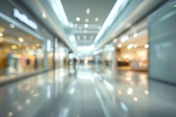 Blur photo office department store or mall as background