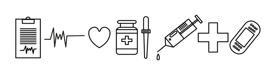 Healthcare and Medical Icons Set