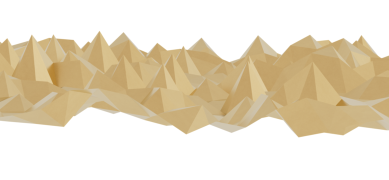 Abstract background with a beige geometric mountain range. Ideal for modern designs, presentations, and websites. Download now!
