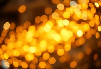 Festive blurred lights, gold and silver bokeh, celebratory sparkle,  luxury,  texture