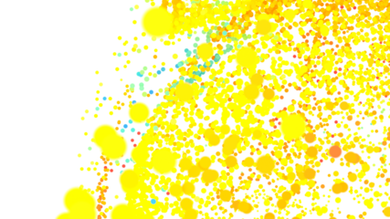 Vibrant yellow dots on white background. Perfect for website banners, presentations, and more.