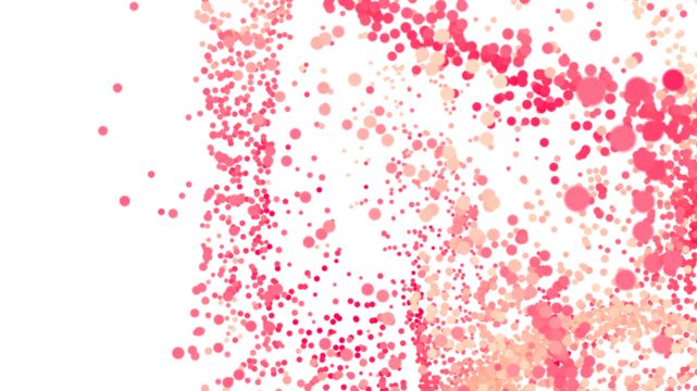 Abstract background with pink and peach confetti. Perfect for celebratory designs.