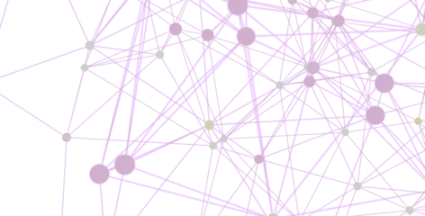Abstract background image featuring a network of interconnected nodes. Ideal for tech, communication, and connection themes.