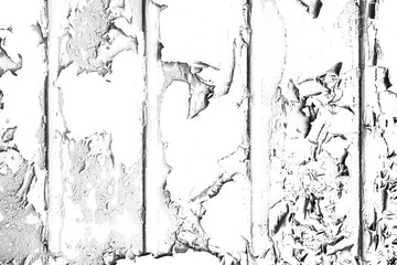 Abstract grunge black and white distressed texture torn crumpled industrial overlay background
